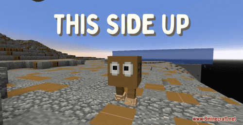 This Side Up Map (1.18.2) – Not A Normal Day For the Delivery Man Thumbnail