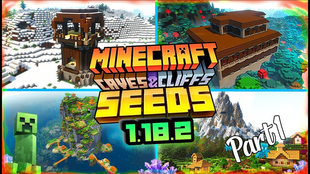 Top 5 Epic Minecraft Seeds 1.18.2 (Part 1) 1