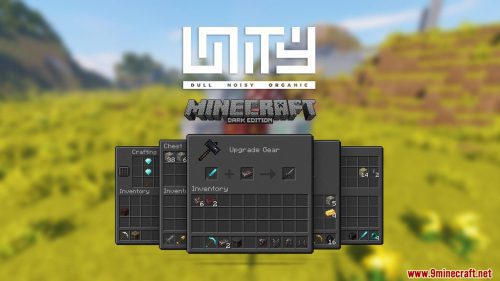 Unity: Dark Mode Resource Pack (1.20.4, 1.19.4) – Texture Pack Thumbnail