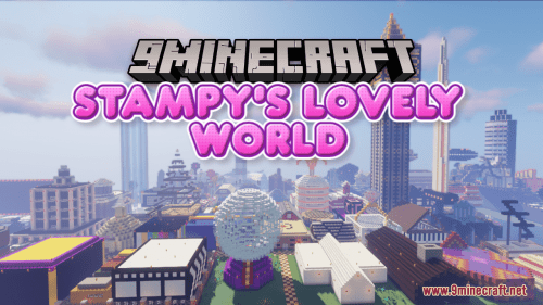 Stampy’s Lovely World Map (1.21.1, 1.20.1) – A Great Remake Map Thumbnail