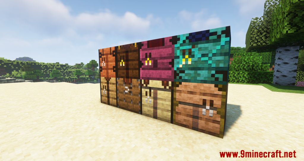 Variant Crafting Tables Mod (1.20.4, 1.19.4) - Unique Crafting Tables 3