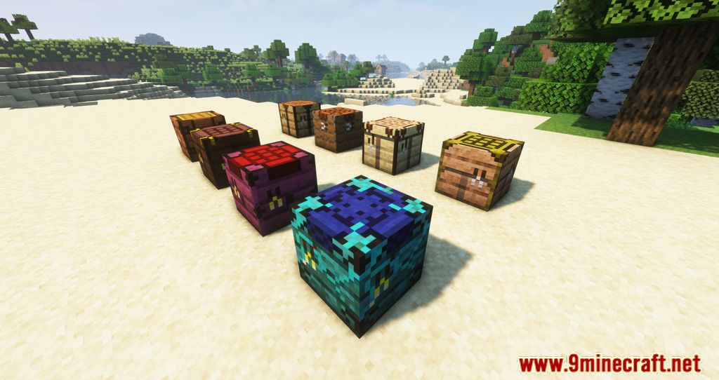 Variant Crafting Tables Mod (1.20.4, 1.19.4) - Unique Crafting Tables 5