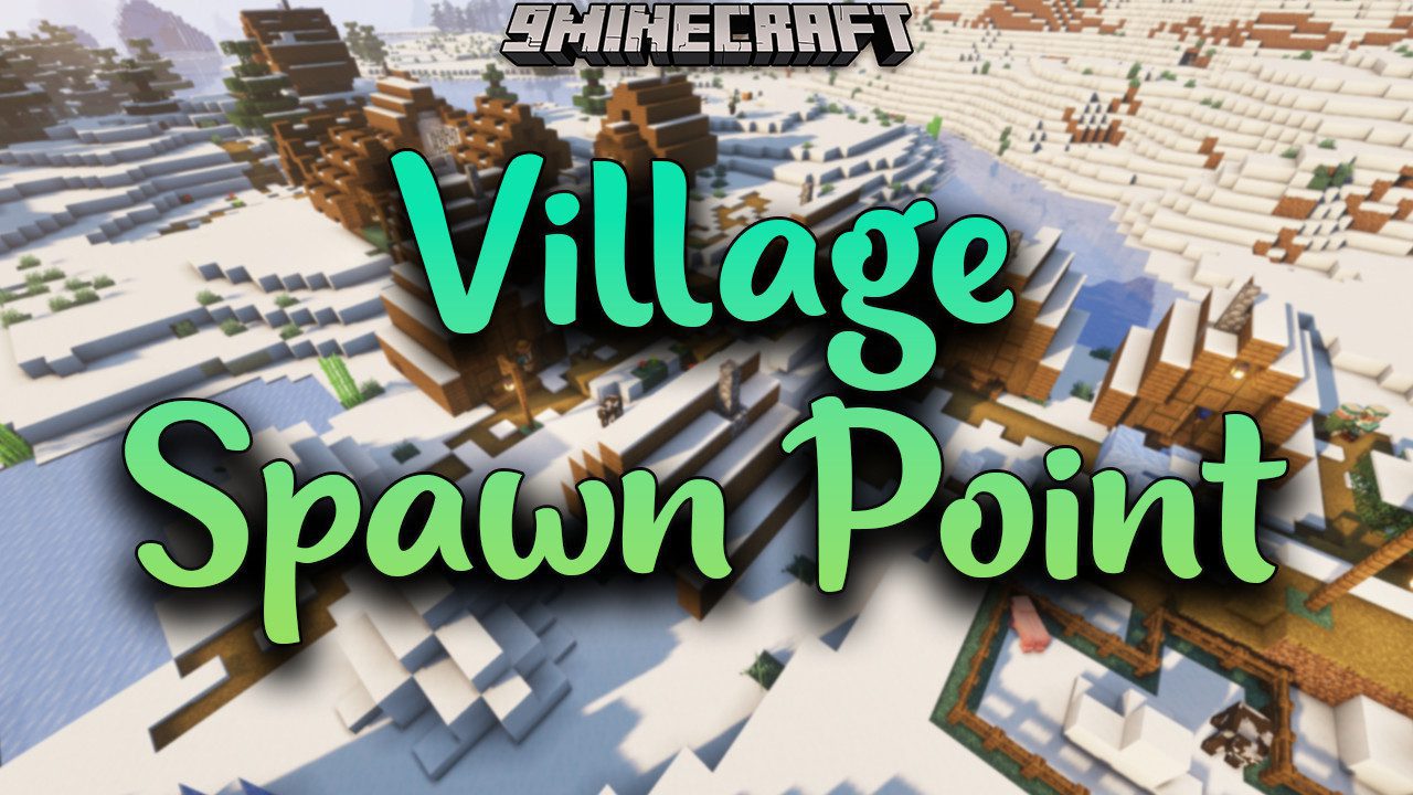 Village Spawn Point Mod (1.20.4, 1.19.4) - Become One With The Villagers 1