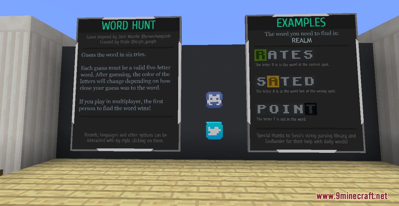 Word Hunt Map (1.18.2) - Play Wordle in Minecraft 9