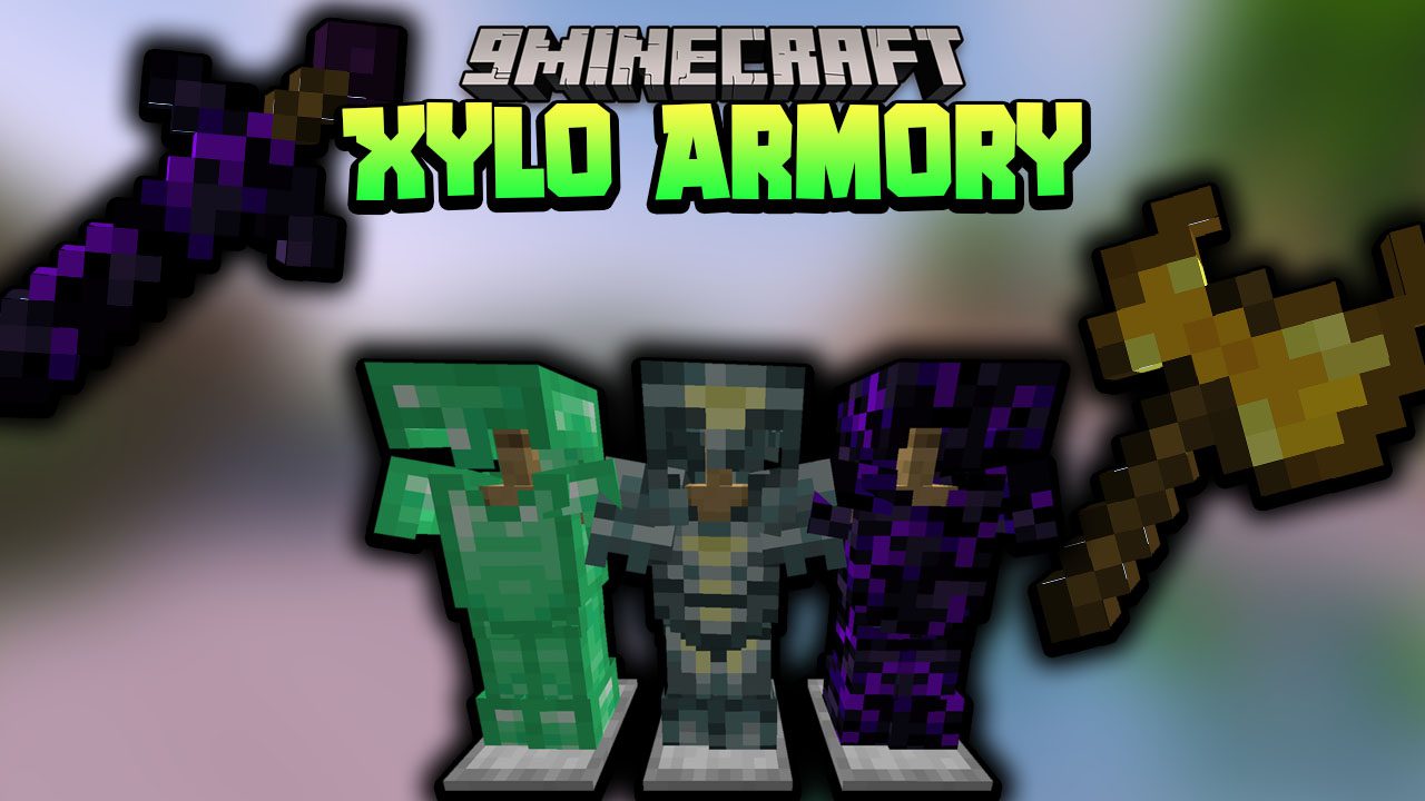 Xylo's Armory Data Pack (1.19.3, 1.19.2) - Emerald, Obsidian, and more 1