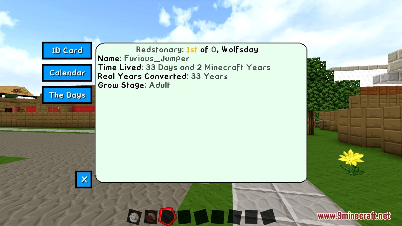 Years C Remastered Mod (1.20.2, 1.19) - Choose Your Age and Grow Old 5