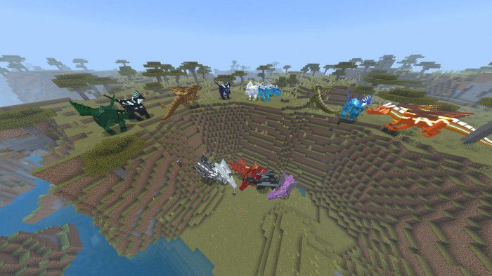 Dragon Mounts 3 Addon (1.19, 1.18) - MCPE/Bedrock Mod 2