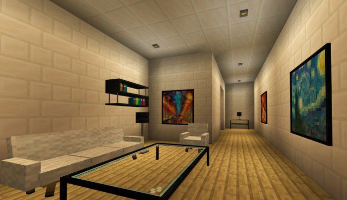 Modern Furniture Addon (1.20, 1.19) - MCPE/Bedrock Mod 11