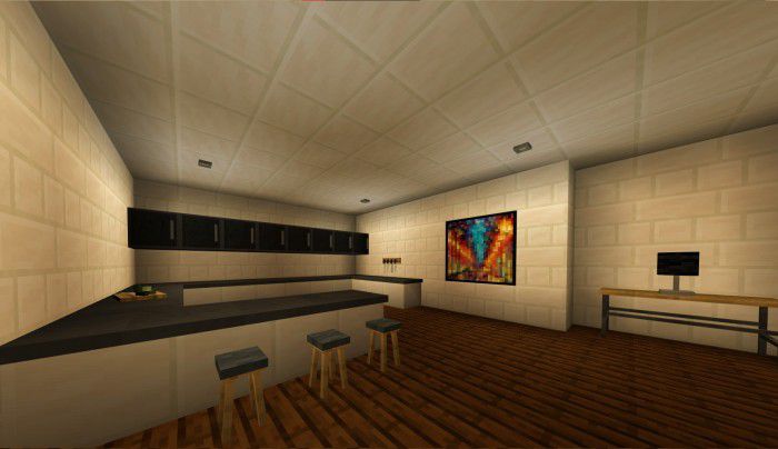 Modern Furniture Addon (1.20, 1.19) - MCPE/Bedrock Mod 12