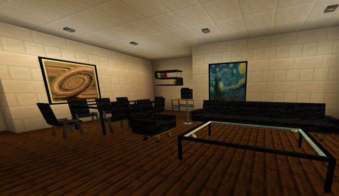 Modern Furniture Addon (1.20, 1.19) - MCPE/Bedrock Mod 13