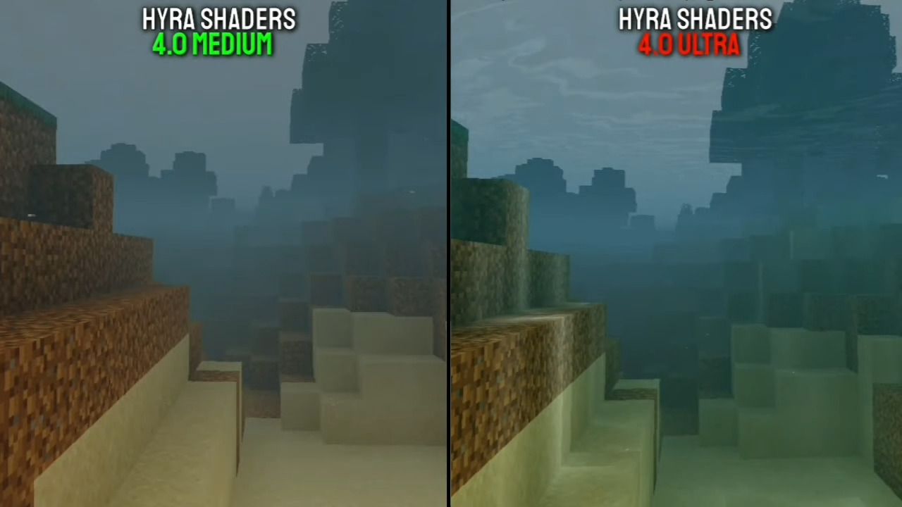 Hyra Shaders (1.18, 1.17) - Realistic Graphics 13