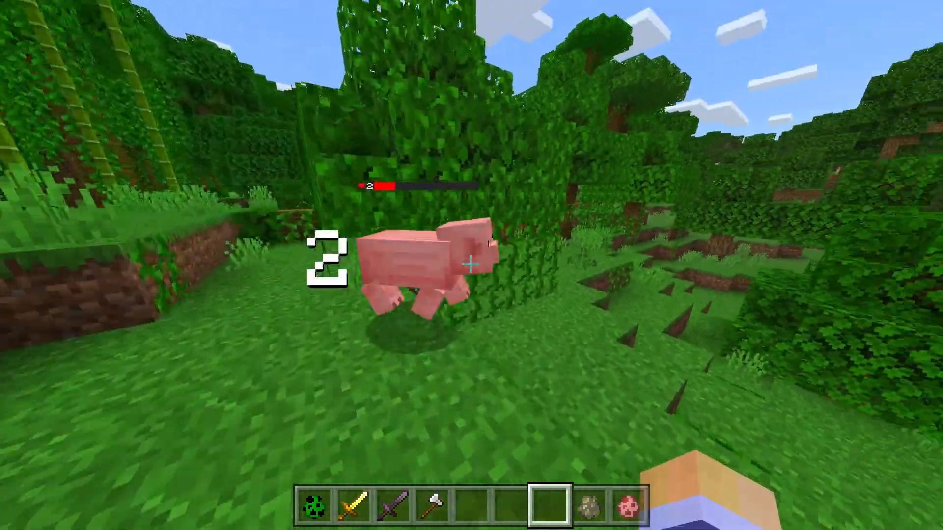 Damage Indicator Addon (1.21, 1.20) - MCPE/Bedrock Health Indicator Mod 14