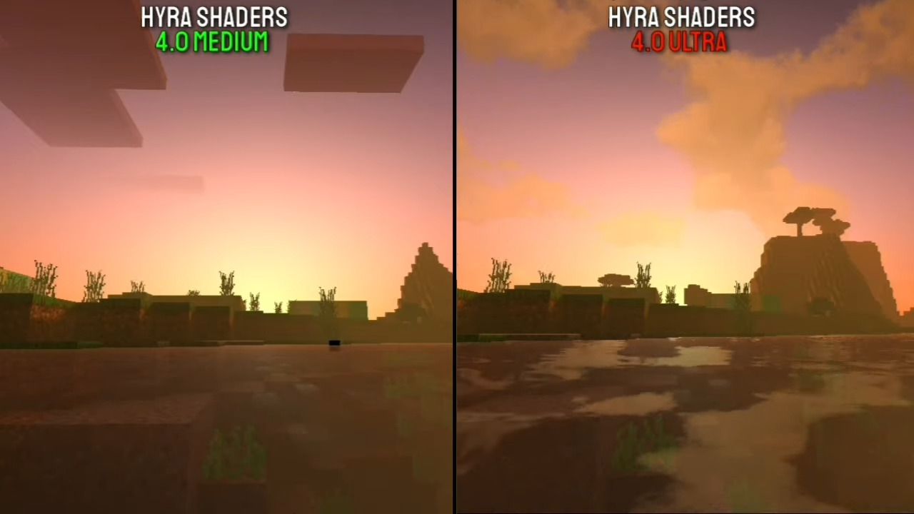 Hyra Shaders (1.18, 1.17) - Realistic Graphics 17