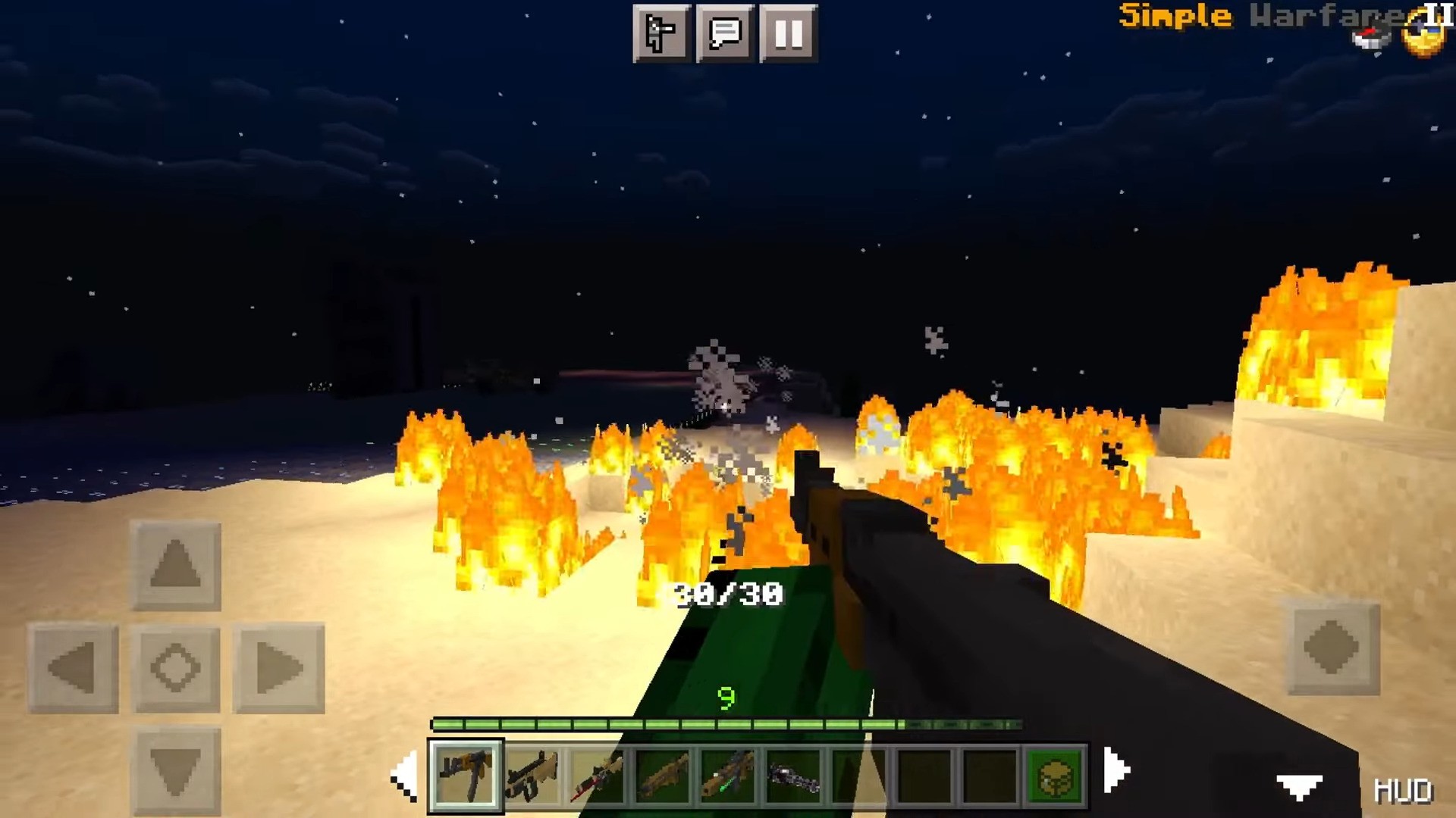 Simple Warfare II Addon V3 (1.19, 1.18) - MCPE/Bedrock 3D Guns Mod 35