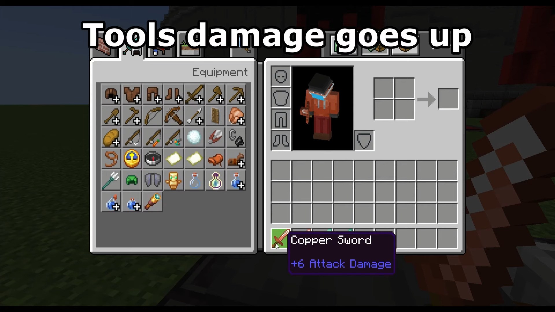 Copper Equipment Addon (1.19, 1.18) - Armor, Tools, and Hammers 15