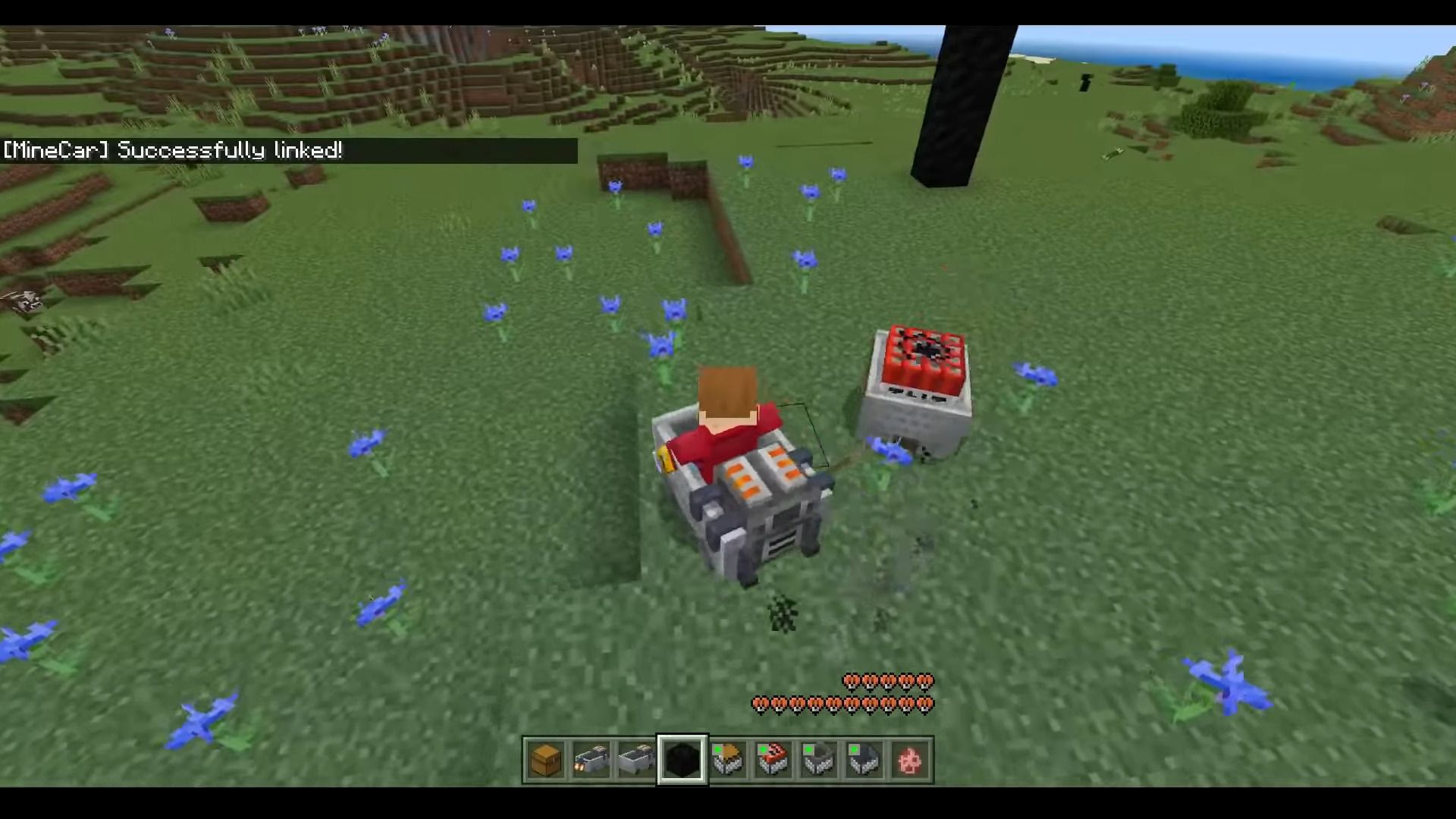 MineCars Addon (1.20, 1.19) - MCPE/Bedrock Cars Mod 91