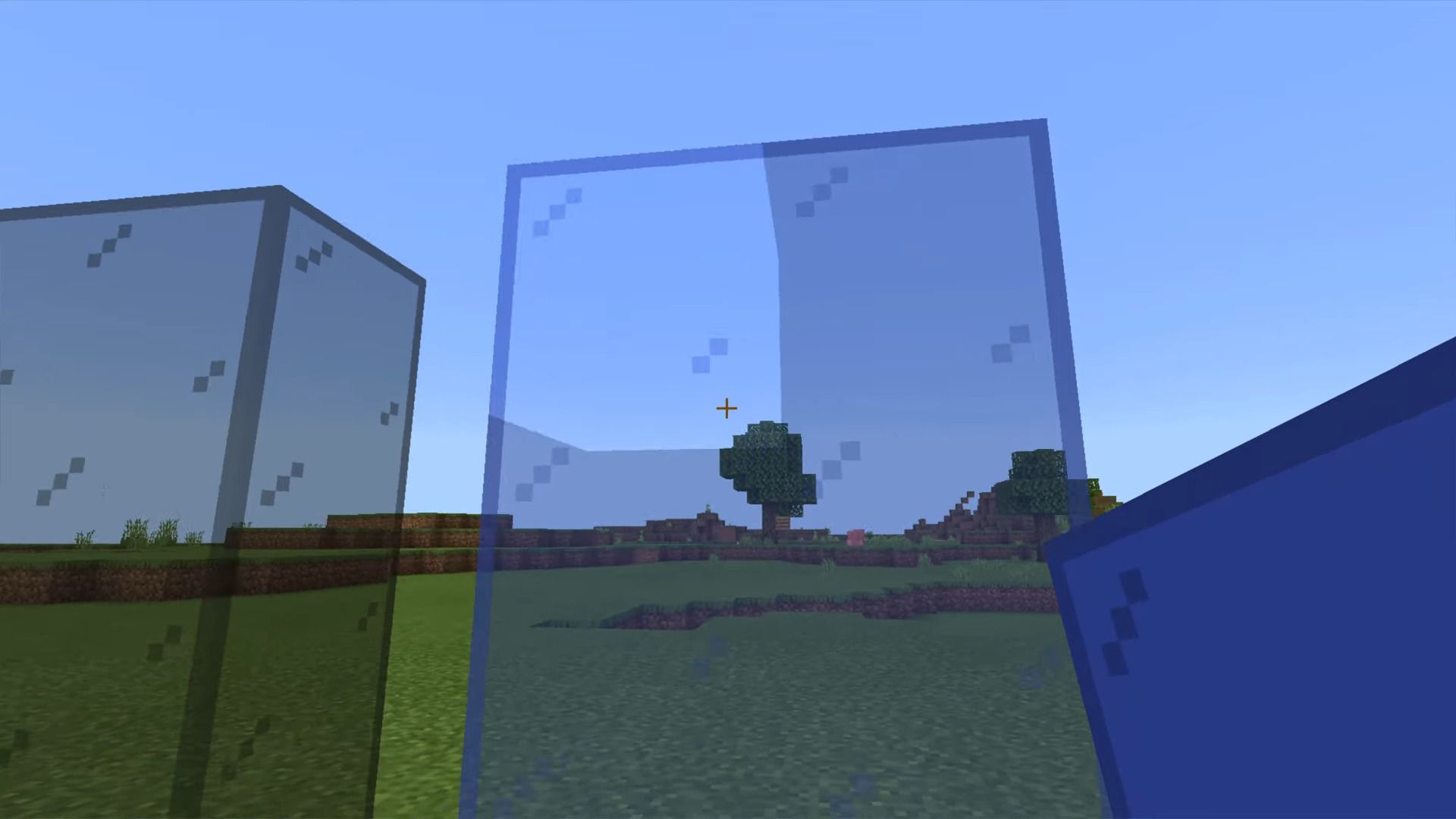 Connected Glass Addon (1.19, 1.18) - MCPE/Bedrock Mod 17