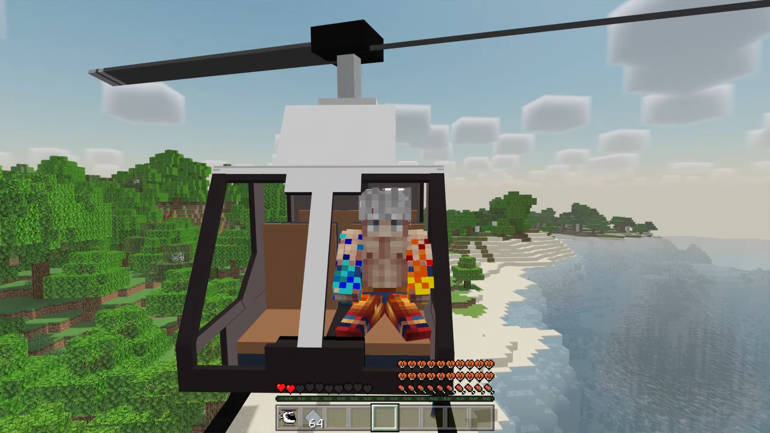 Survival Helicopters Addon (1.19, 1.18) for MCPE/Bedrock Edition 21