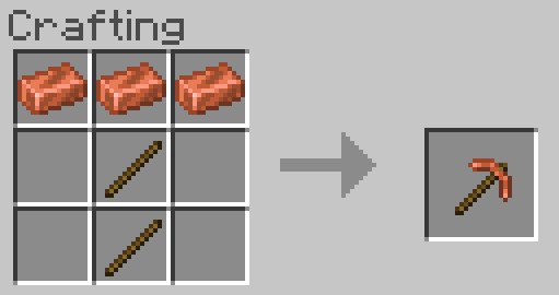 Copper Equipment Addon (1.19, 1.18) - Armor, Tools, and Hammers 7