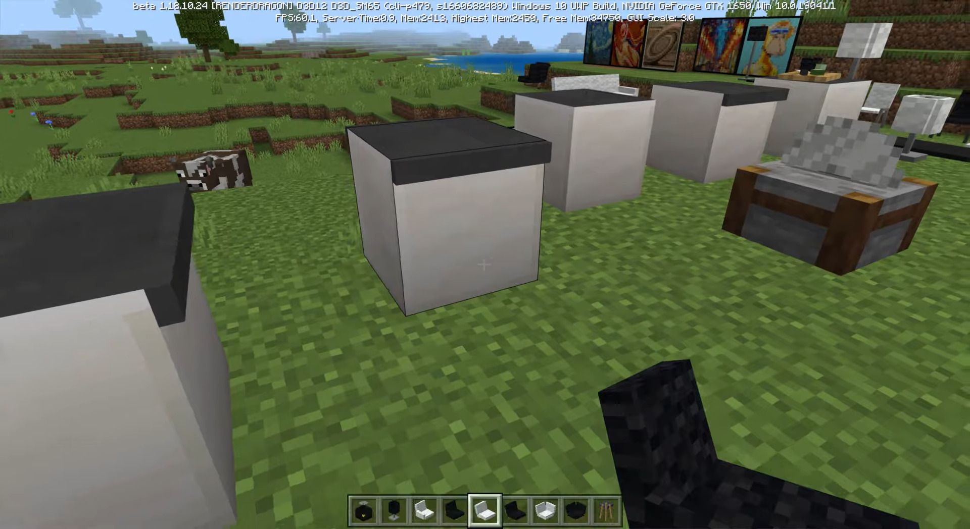 Modern Furniture Addon (1.20, 1.19) - MCPE/Bedrock Mod 24