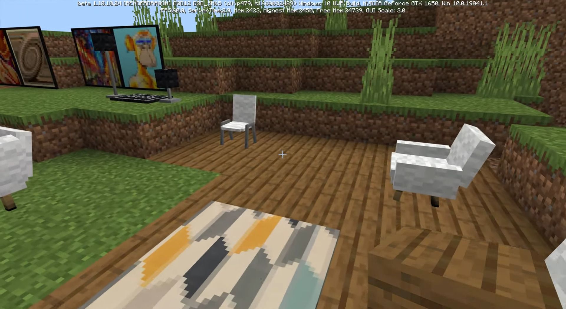 Modern Furniture Addon (1.20, 1.19) - MCPE/Bedrock Mod 25