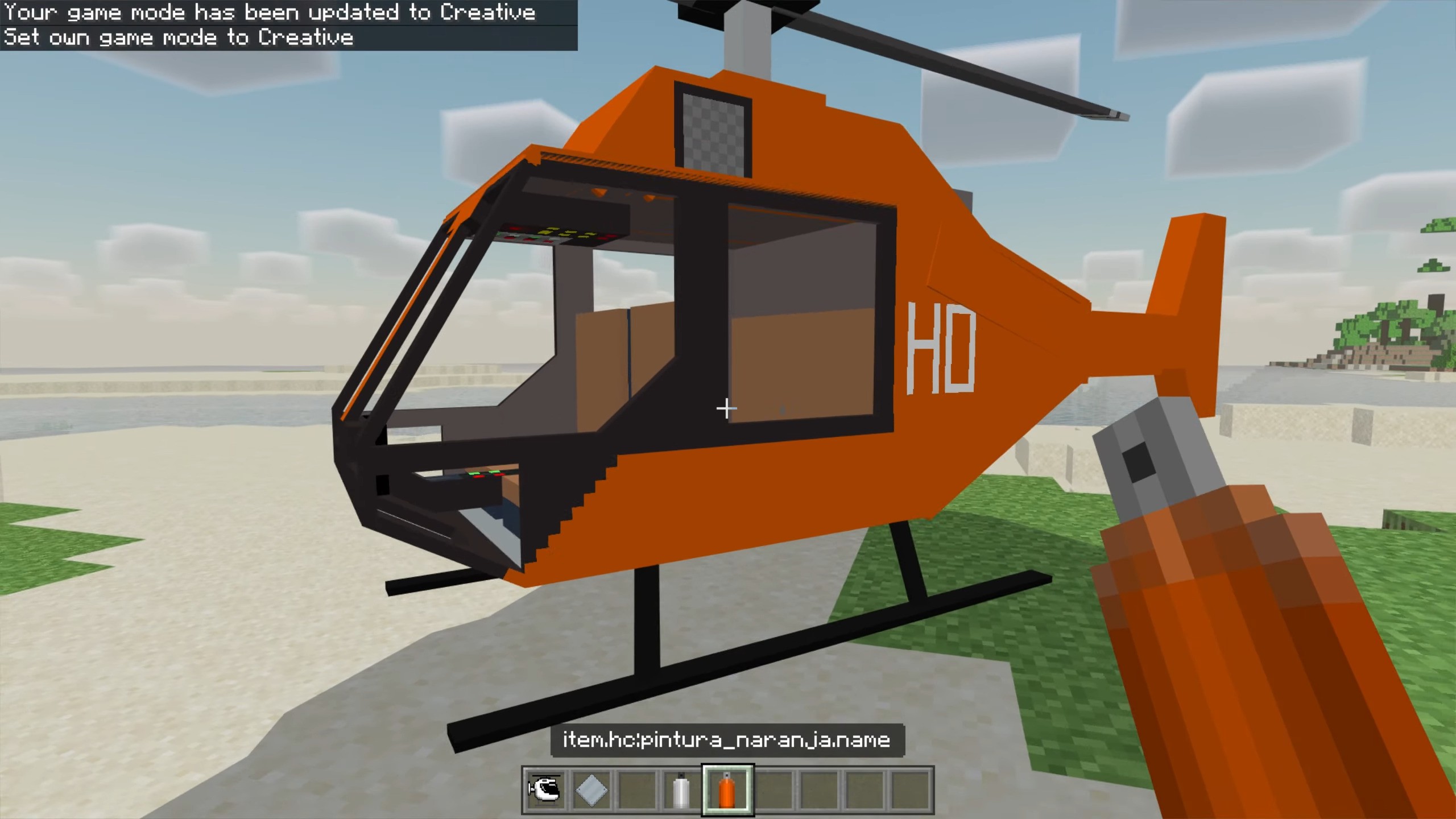 Survival Helicopters Addon (1.19, 1.18) for MCPE/Bedrock Edition 24