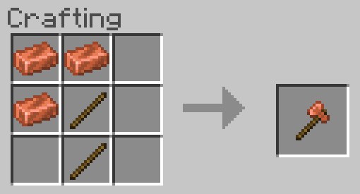 Copper Equipment Addon (1.19, 1.18) - Armor, Tools, and Hammers 9