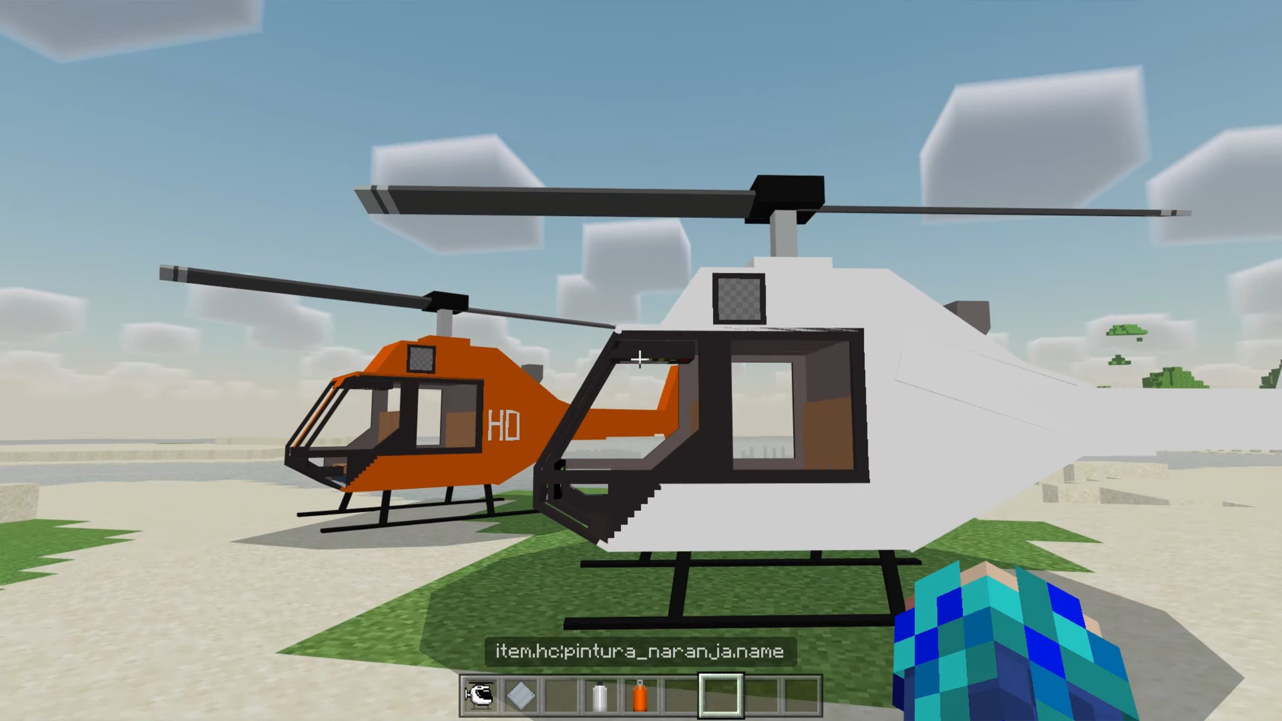 Survival Helicopters Addon (1.19, 1.18) for MCPE/Bedrock Edition 25