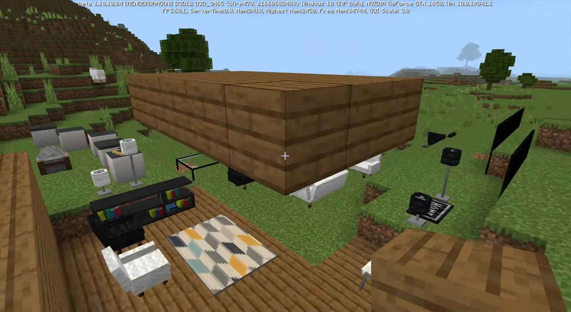 Modern Furniture Addon (1.20, 1.19) - MCPE/Bedrock Mod 27