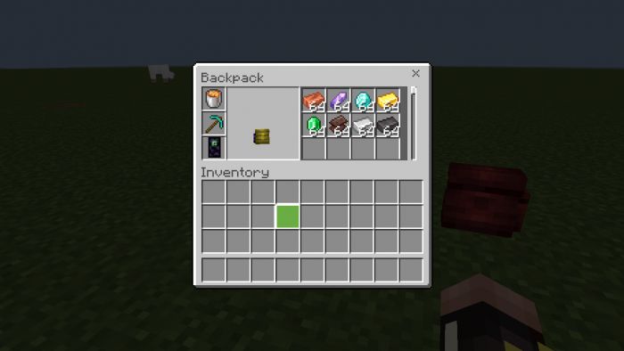 True Backpack Addon (1.20, 1.19) - MCPE/Bedrock Mod 44