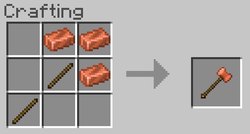Copper Equipment Addon (1.19, 1.18) - Armor, Tools, and Hammers 11