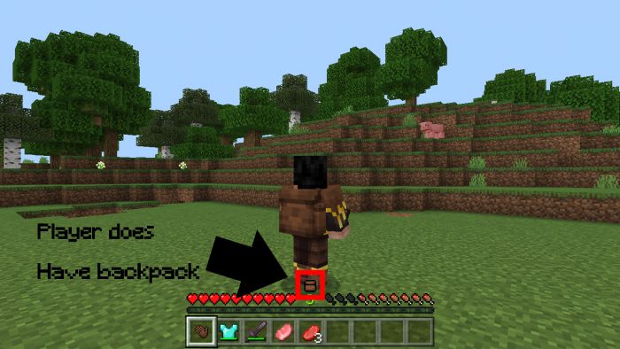 True Backpack Addon (1.20, 1.19) - MCPE/Bedrock Mod 46