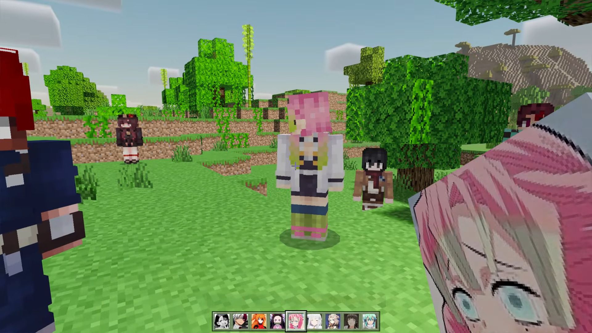 Anime Characters Addon (1.20, 1.19) - Waifus & Husbands Mod MCPE/Bedrock 30