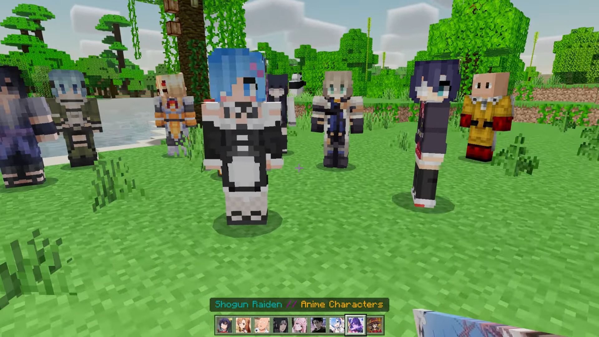 Anime Characters Addon (1.20, 1.19) - Waifus & Husbands Mod MCPE/Bedrock 31