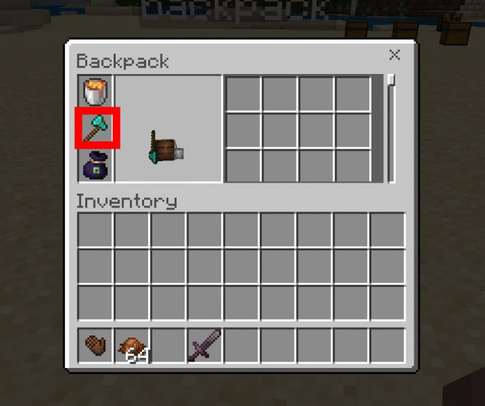 True Backpack Addon (1.20, 1.19) - MCPE/Bedrock Mod 18