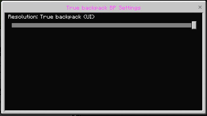 True Backpack Addon (1.20, 1.19) - MCPE/Bedrock Mod 54