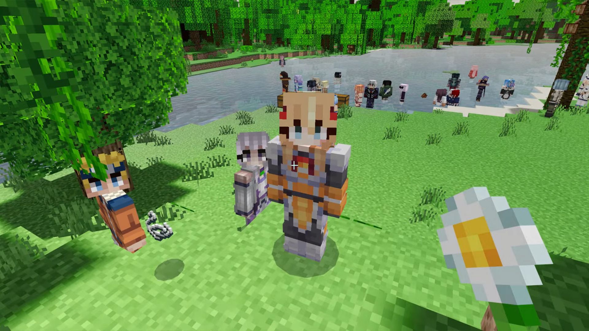 Anime Characters Addon (1.20, 1.19) - Waifus & Husbands Mod MCPE/Bedrock 35