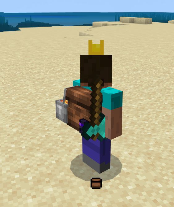 True Backpack Addon (1.20, 1.19) - MCPE/Bedrock Mod 19