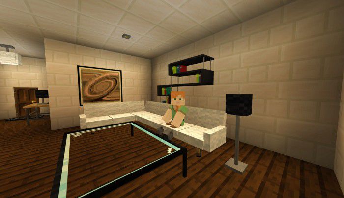 Modern Furniture Addon (1.20, 1.19) - MCPE/Bedrock Mod 7