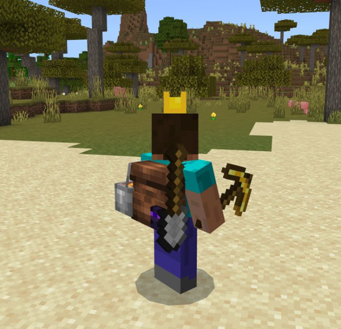 True Backpack Addon (1.20, 1.19) - MCPE/Bedrock Mod 21