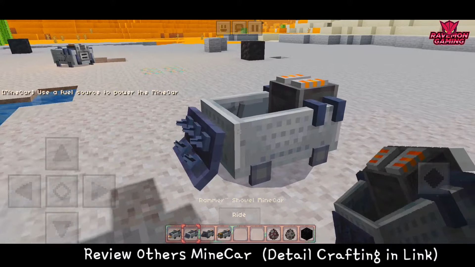 MineCars Addon (1.20, 1.19) - MCPE/Bedrock Cars Mod 80