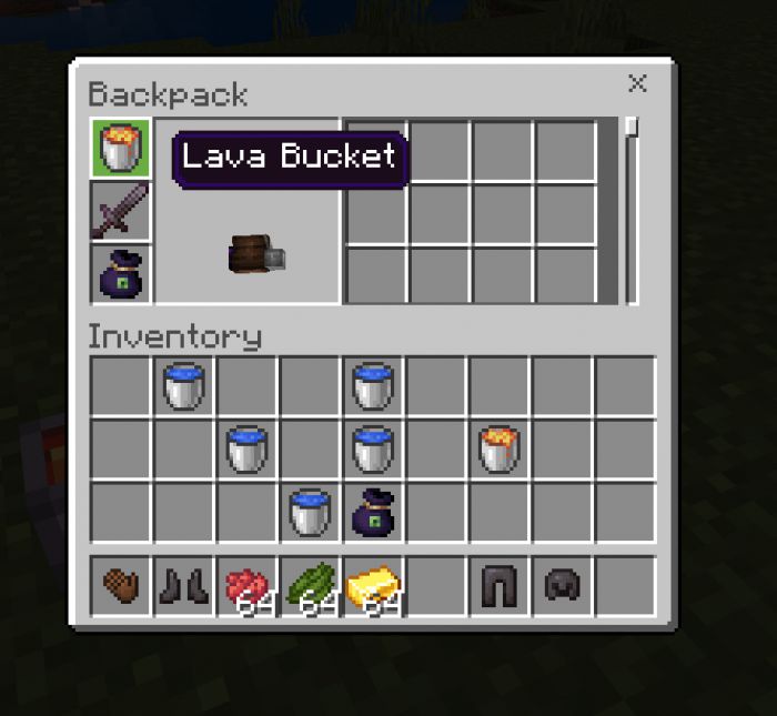 True Backpack Addon (1.20, 1.19) - MCPE/Bedrock Mod 23