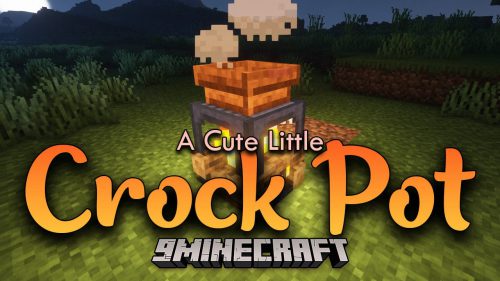 A Cute Little Crock Pot Mod (1.21, 1.20.1) – Make Cooking more Entertaining Thumbnail