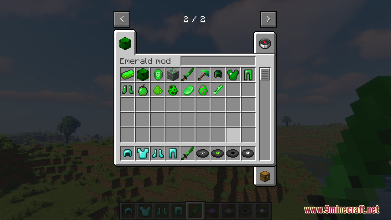 A Lot Of Emeralds Mod (1.18.2)- Emerald Madness 4