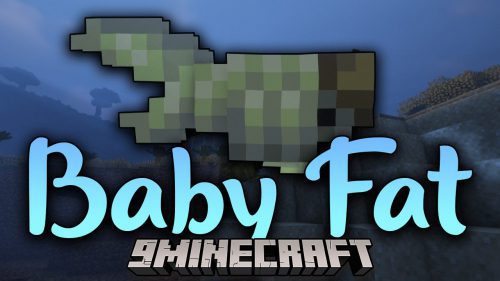 Baby Fat Mod (1.19.3, 1.18.2) – Ranchu Goldfish, A Rare And Unique Race Thumbnail