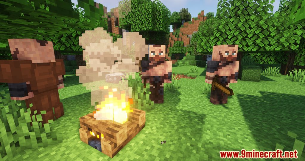 Barbarians Mod (1.18.2) - Barbarians appear throughout the Overworld. 6