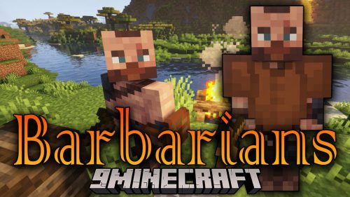 Barbarians Mod (1.18.2)  – Barbarians appear throughout the Overworld. Thumbnail