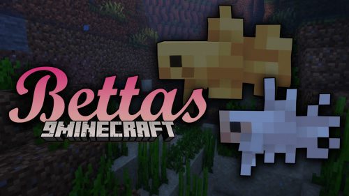 Bettas Mod (1.19.3, 1.18.2) – Fishy Lurking The Ocean Thumbnail