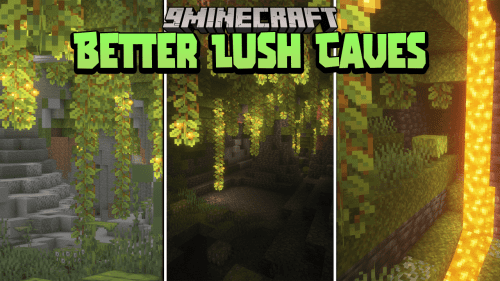 Better Lush Caves Data Pack (1.18.2) – Generation, Underground Thumbnail