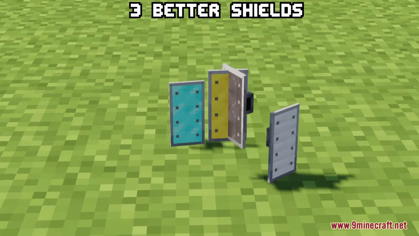 Better Shields Mod (1.18.2, 1.16.5) - Make the Vanilla Shield Deflect Less Damage 2